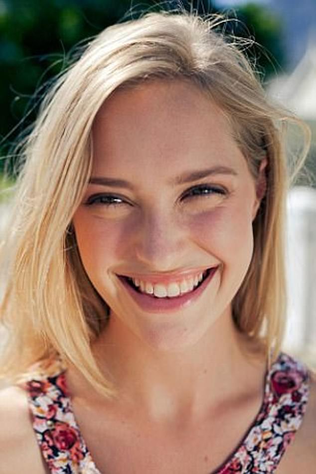 Hannah Cornelius (pictured) was raped, stabbed and strangled to death in Stellenbosch, South Africa, after she and her friend, Cheslin Marsh were carjacked by four men, a court has heard